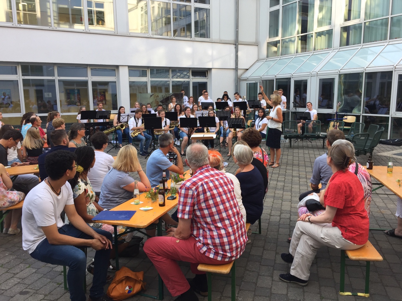 Jazz im Innenhof zum Vierten