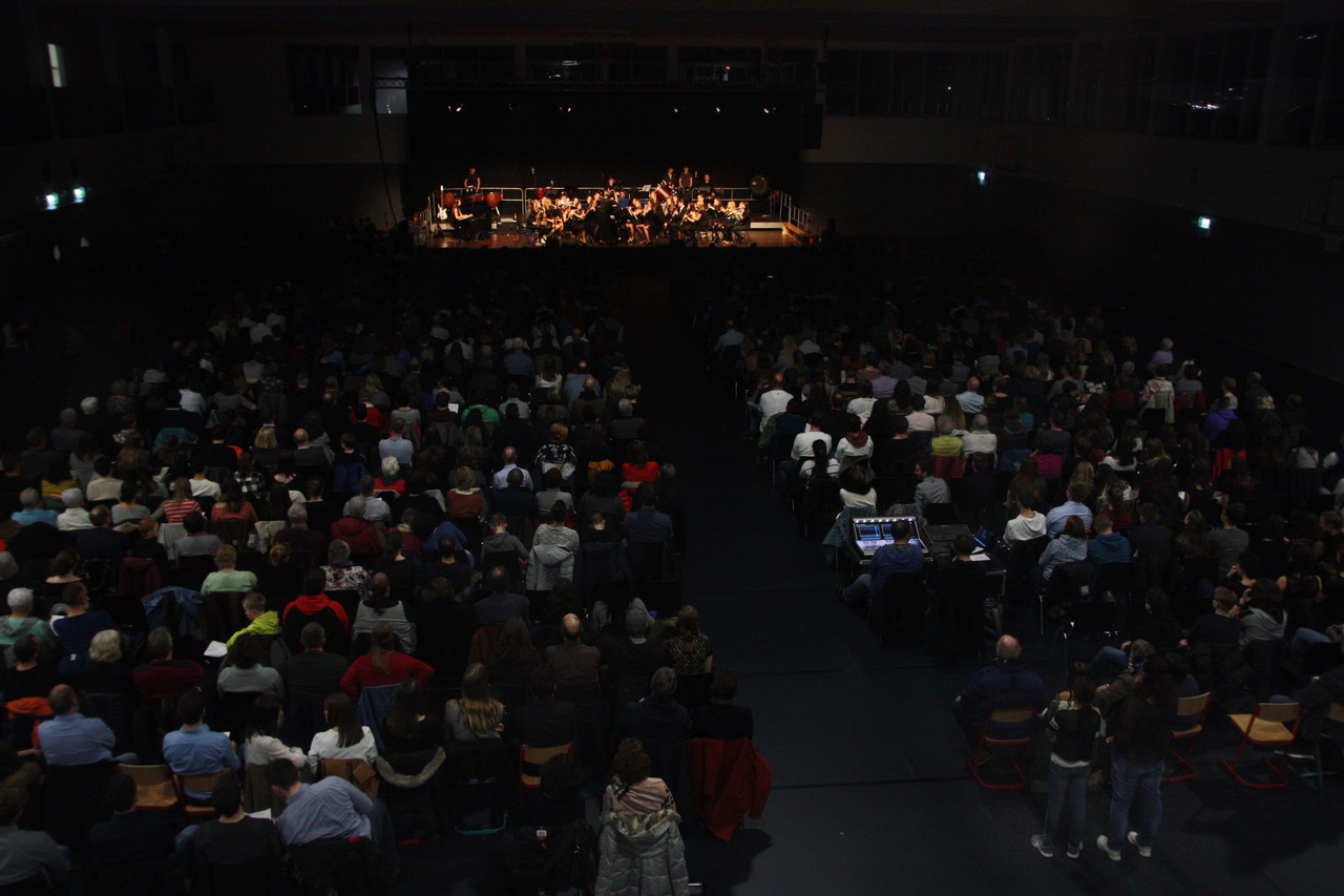 Schulkonzert im eigenen Haus